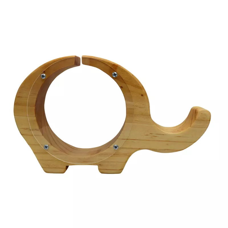 Alcancía Elefante circular