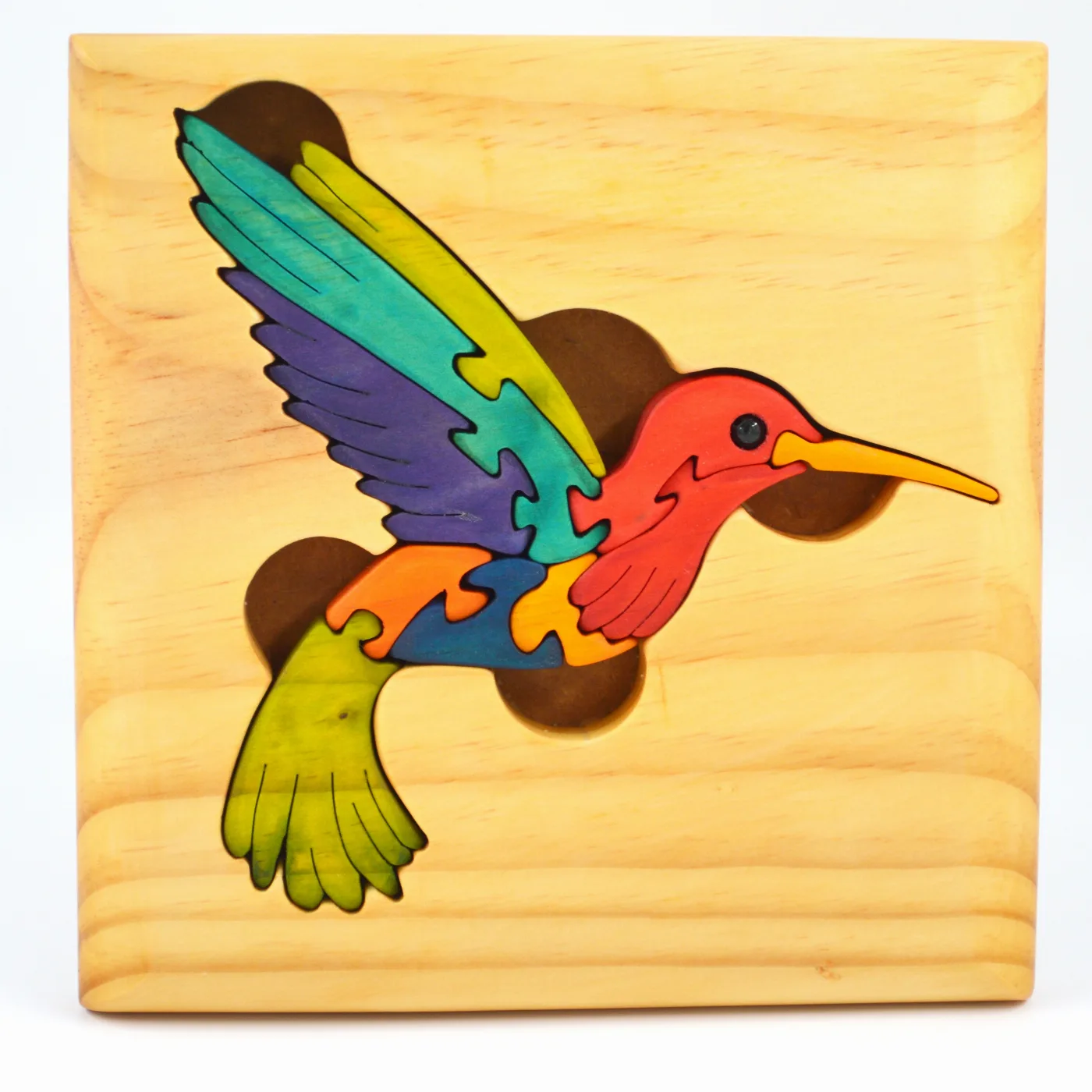 Rompecabezas Colibrí 9 piezas