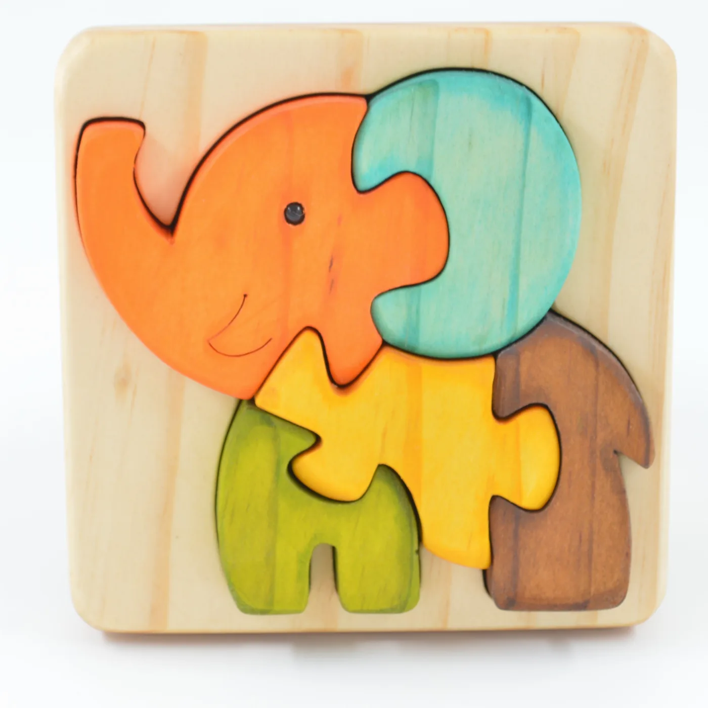 Mini rompecabezas Elefante Orejón 5 piezas
