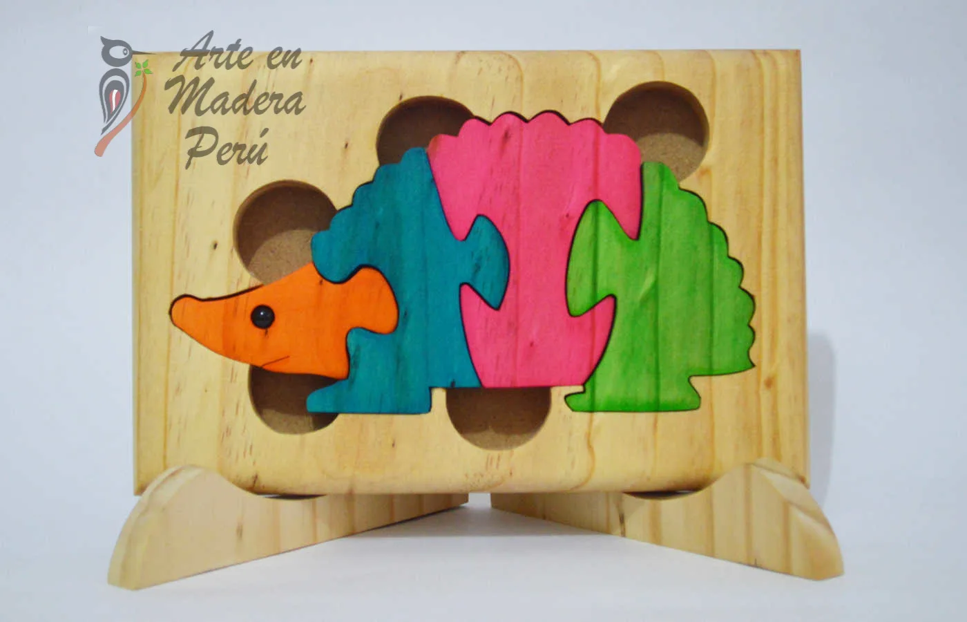 Rompecabezas Armadillo 4 piezas