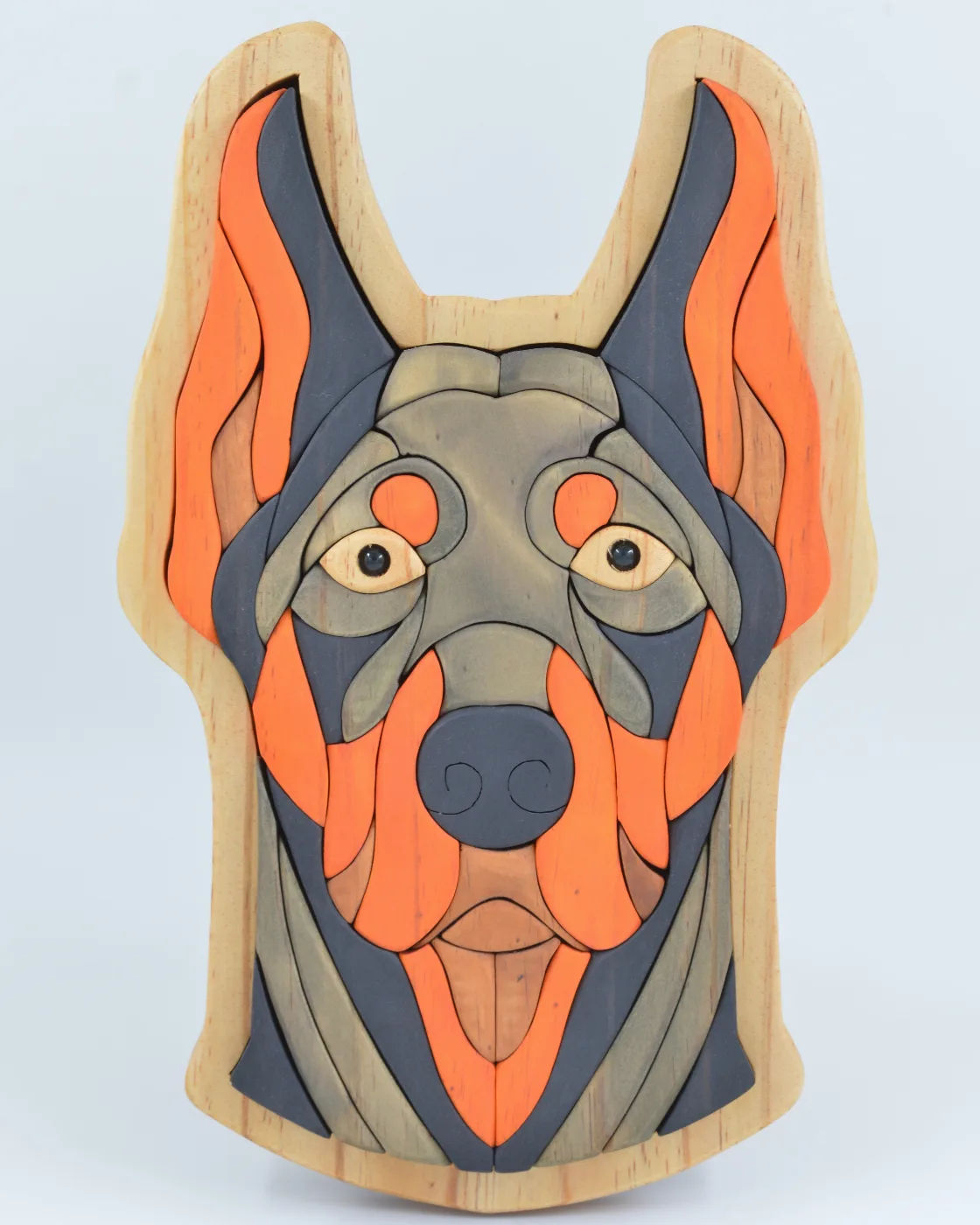 Rompecabezas retrato  Doberman 53 piezas