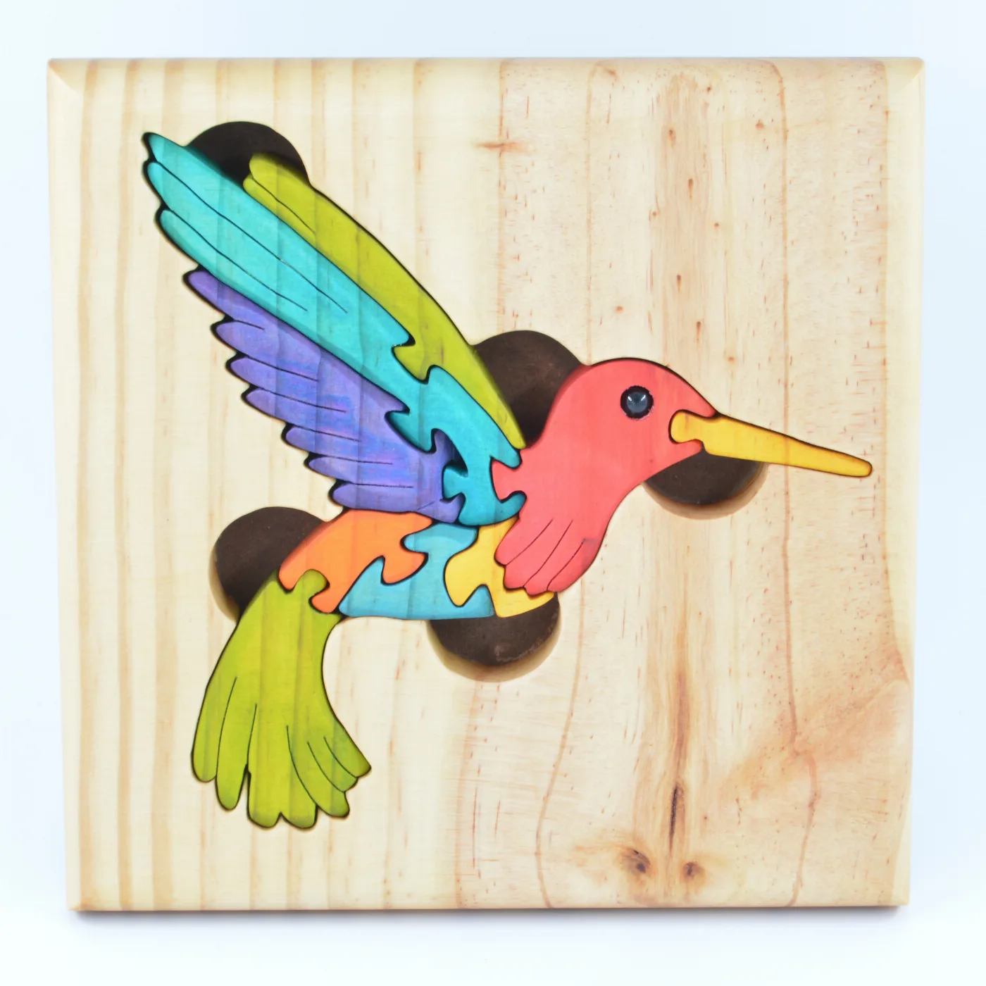 Rompecabezas Colibrí 9 piezas