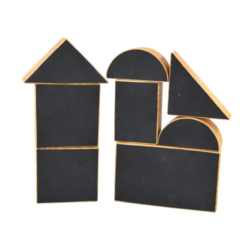 Set de bloques con pizarras